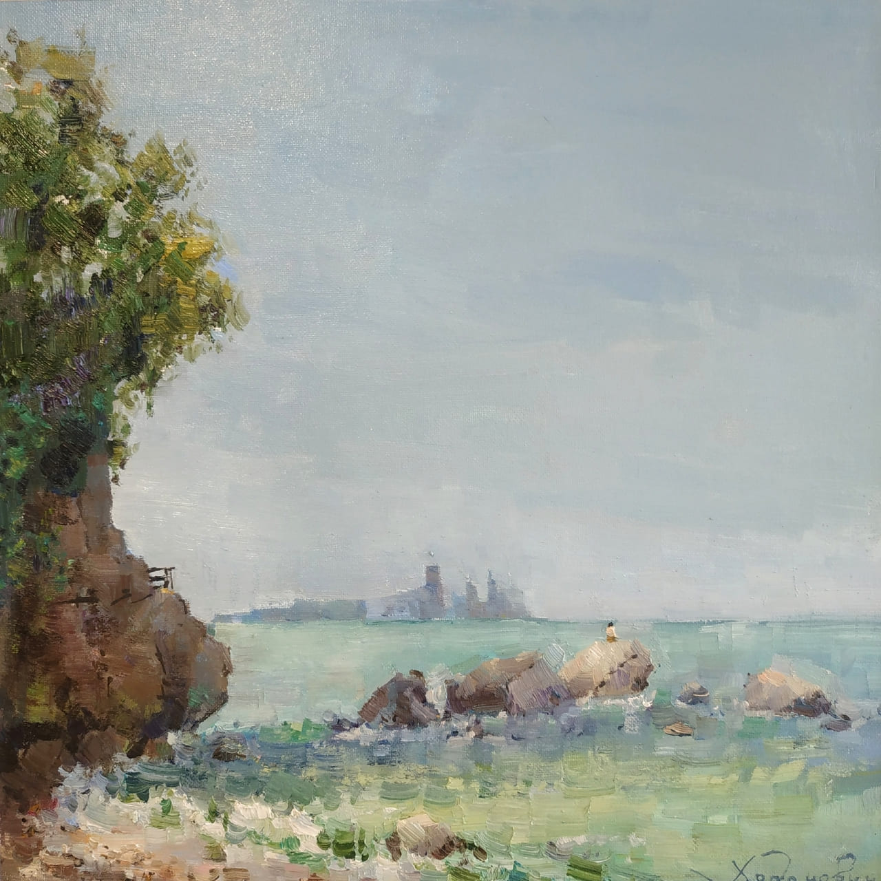 Южные, морские пейзажи